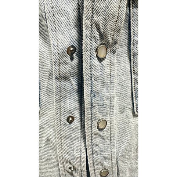 Denim Shirt Jacket Light Wash - Pistola Denim - Picture 4 of 5